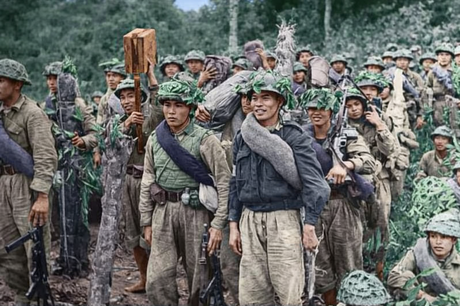 Hình ảnh minh họa cho tình đồng chí trong bài thơ