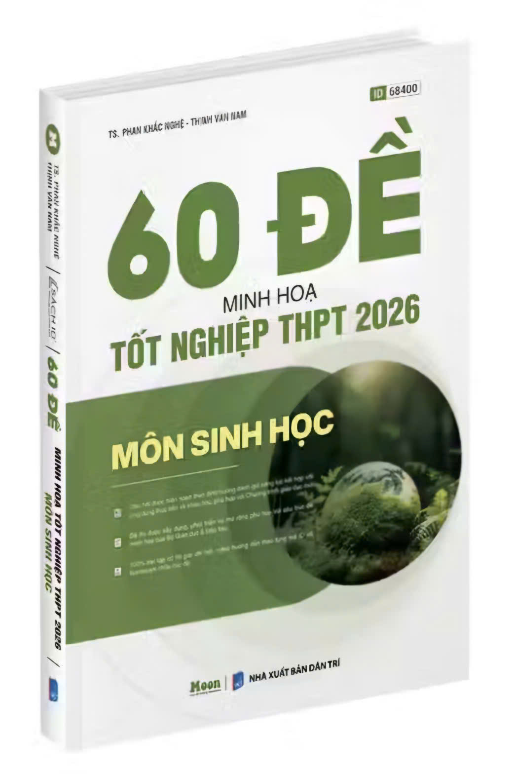 Cuốn sách 60 đề minh họa tốt nghiệp THPT 2026 môn Sinh Học