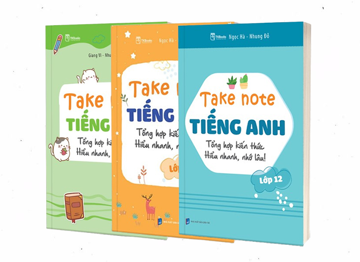 Combo Take Note Tiếng Anh cấp 3