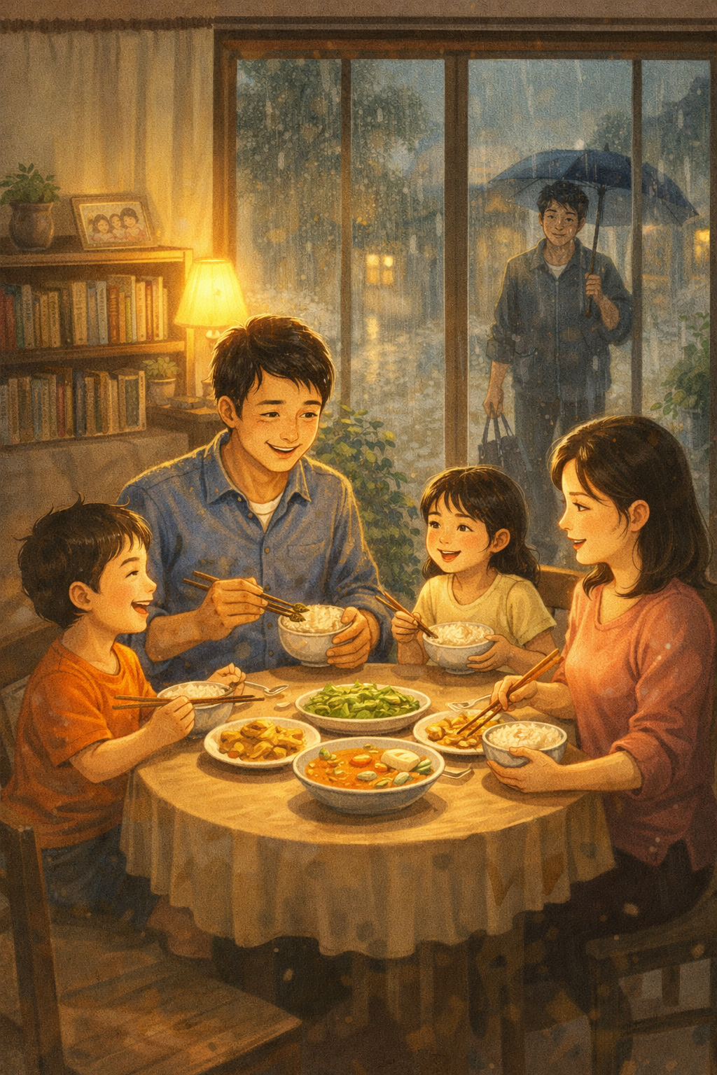 Gia đình là một khái niệm lớn, hãy thu nhỏ nó lại vào một hình ảnh cụ thể nhé!