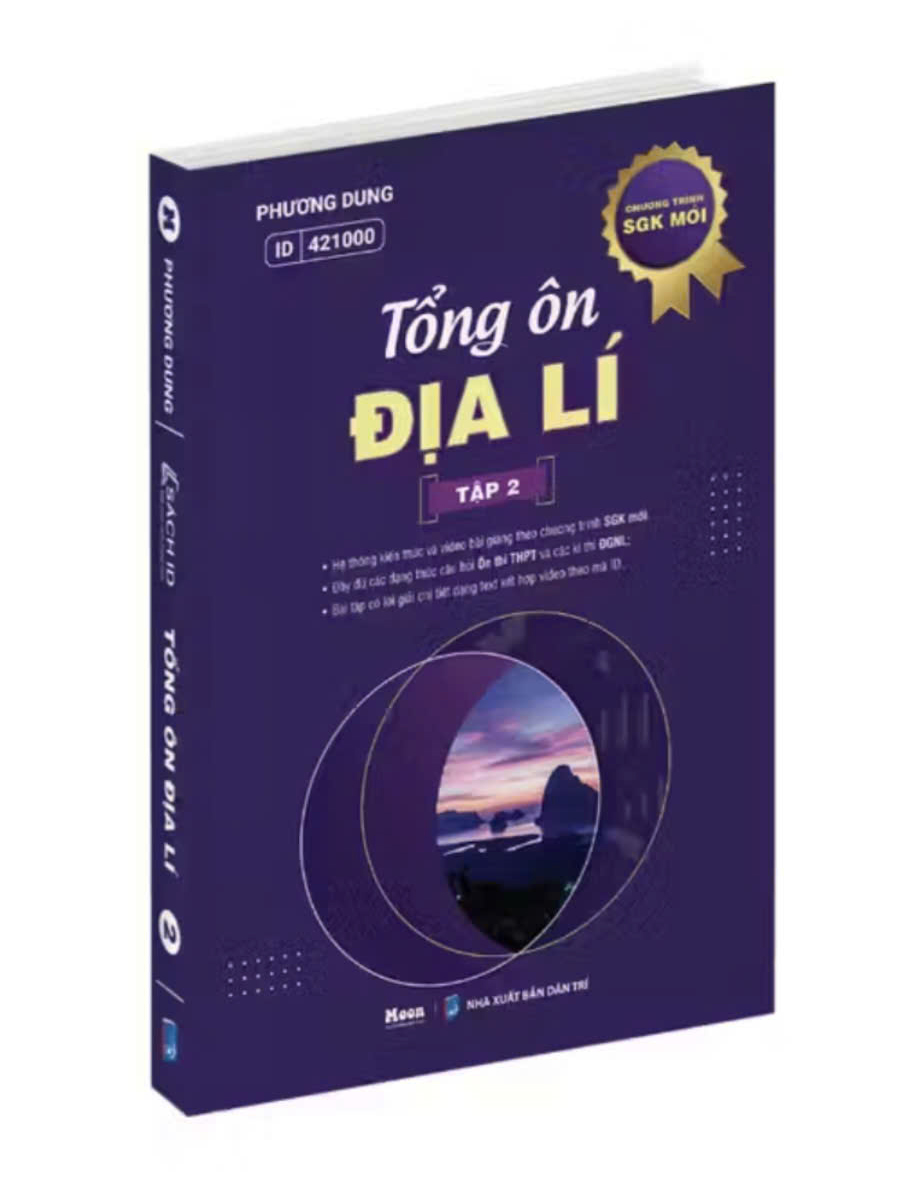 Cuốn sách Tổng ôn Địa Lí - Tập 2
