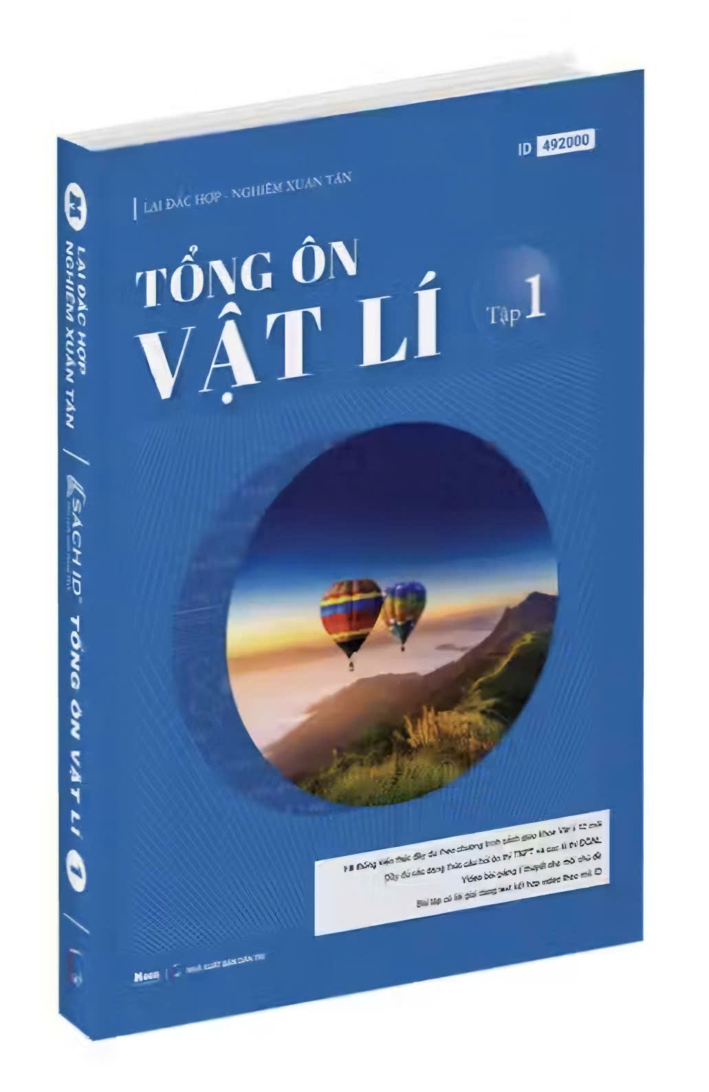 Cuốn sách Tổng ôn Vật Lý - Tập 1