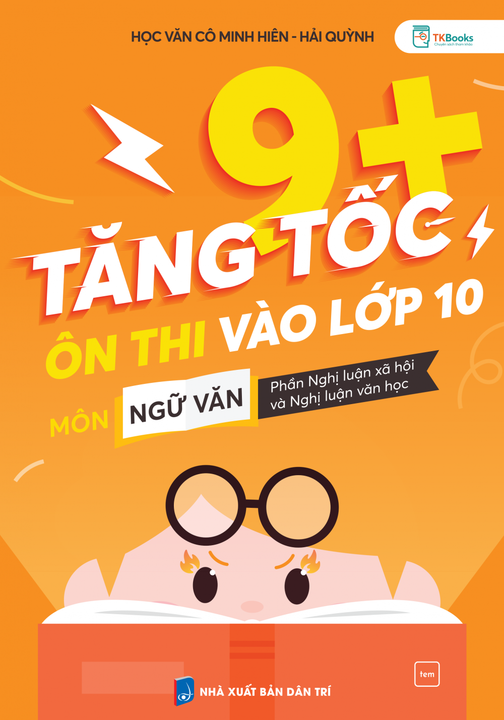 Bìa trước cuốn Tăng Tốc 9+ Ôn Thi Vào Lớp 10 Môn Ngữ Văn