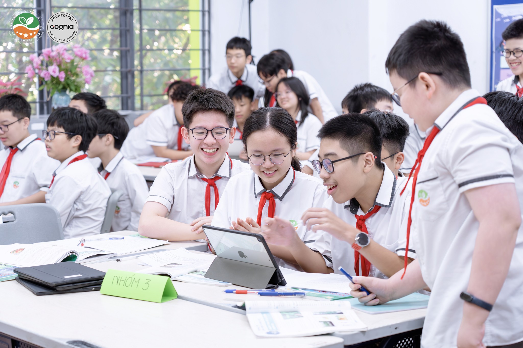 Lớp học tại trường Ngôi Sao Hà Nội