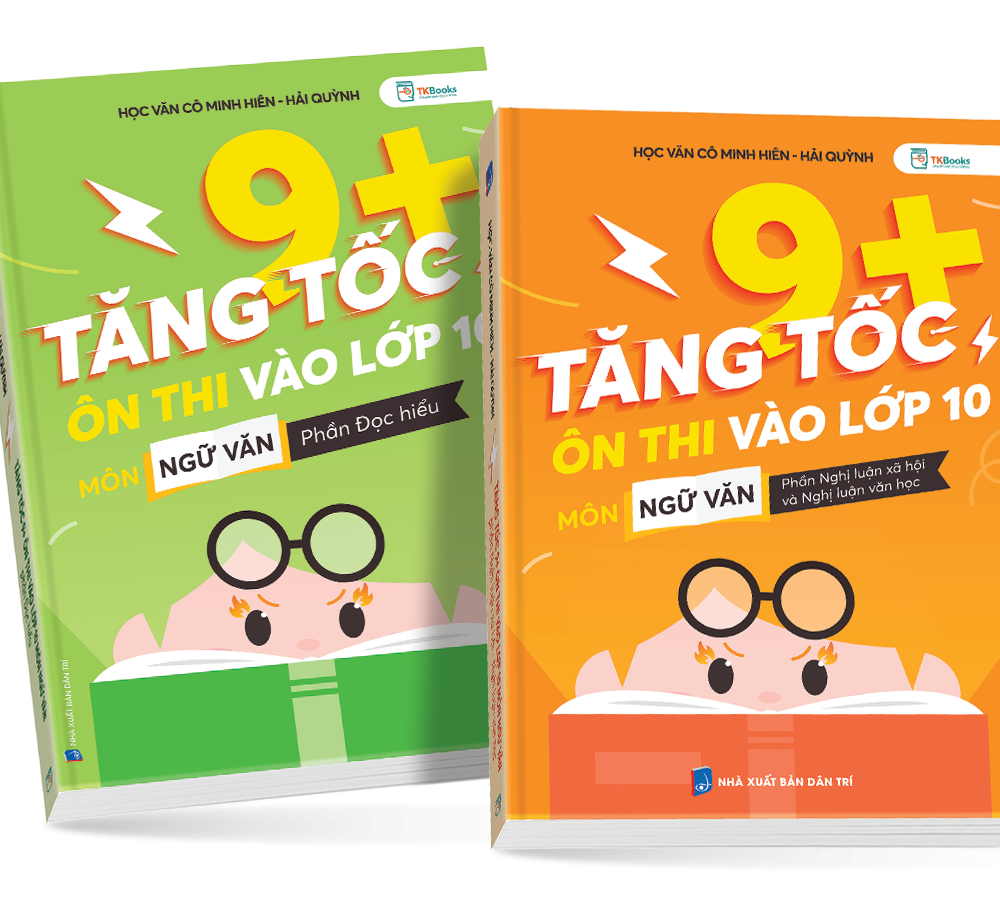 Combo Tăng Tốc 9+ Ôn Thi Vào Lớp 10 Môn Ngữ Văn