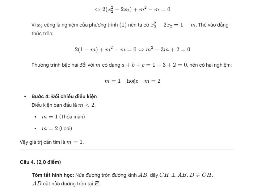 Đáp án phần tự luận - 6