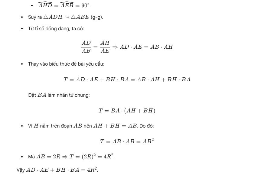 Đáp án phần tự luận - 8
