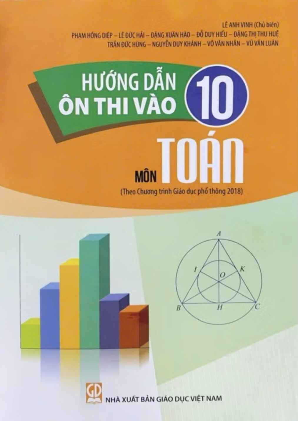 Cuốn sách Hướng dẫn ôn thi vào 10 môn Toán