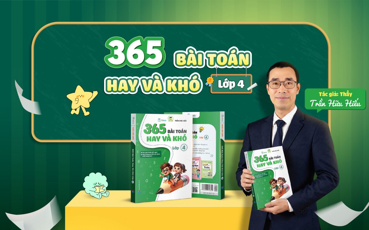 Banner 365 bài toán hay và khó lớp 4