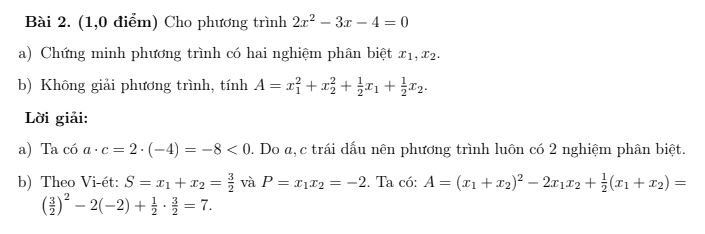 Đáp án đề Toán TP HCM - phần 2