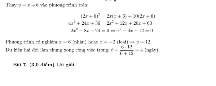 Đáp án đề Toán TP HCM - phần 4