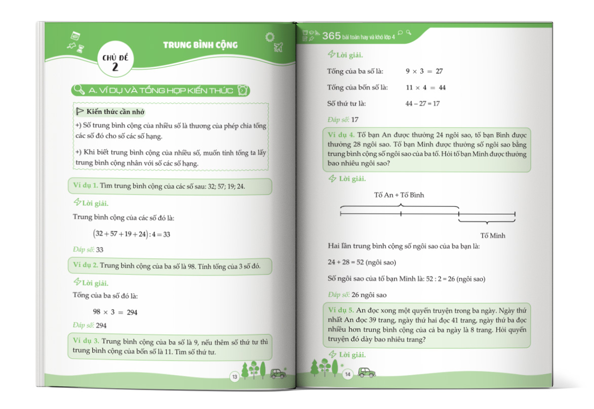 Ảnh đọc thử cuốn sách 365 Bài Toán Hay Và Khó Lớp 4