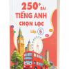 Bìa 3D cuốn sách 250 bài tiếng Anh chọn lọc lớp 5