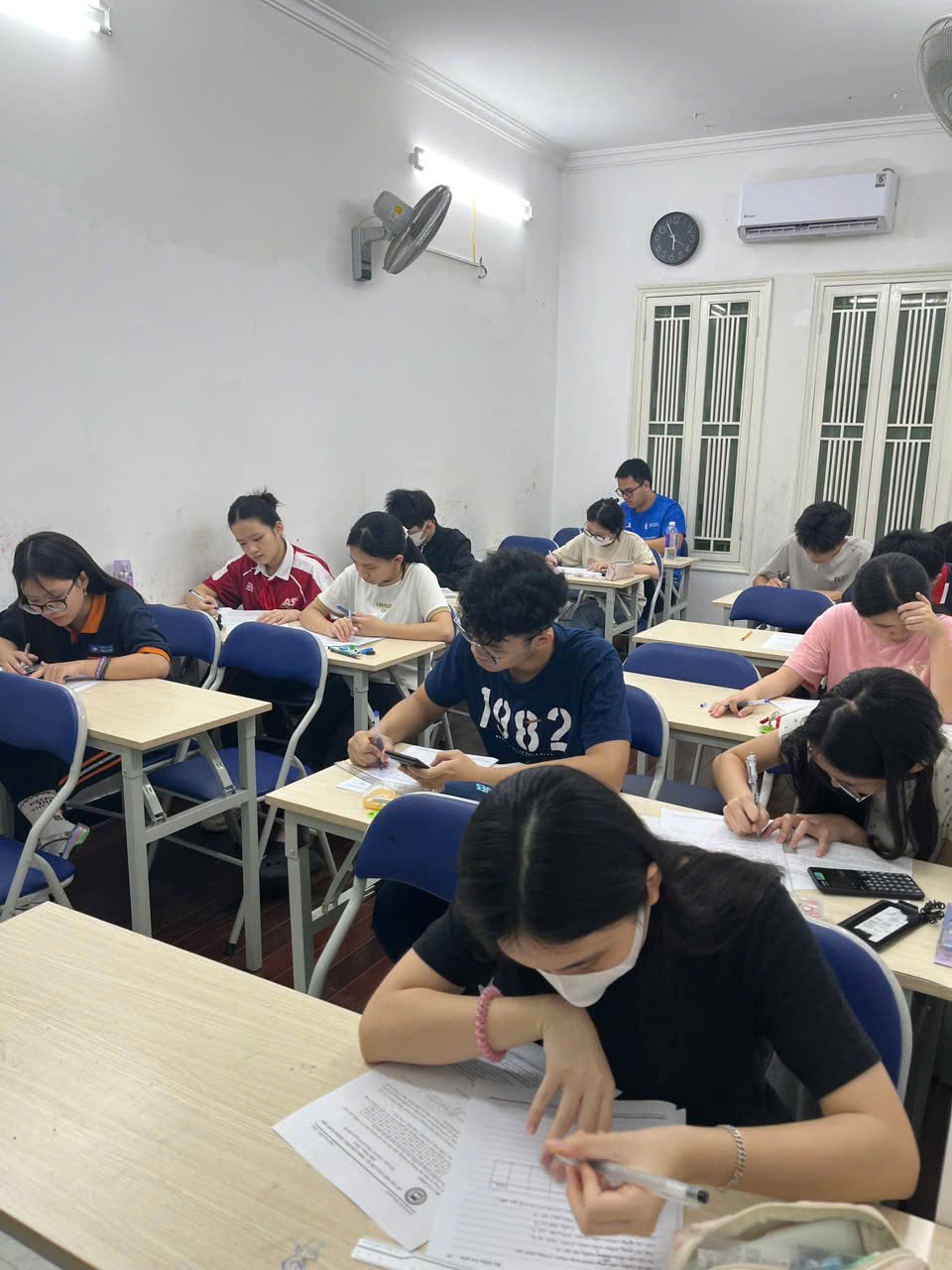 Không gian lớp học tại trung tâm