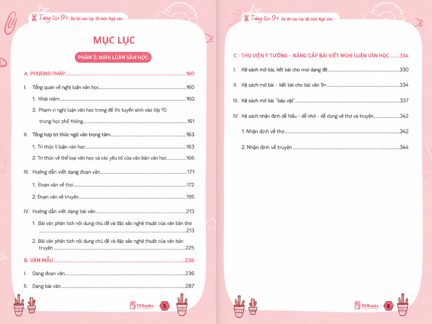 Nội dung phần nghị luận văn học trong khóa học văn của chị Hiên