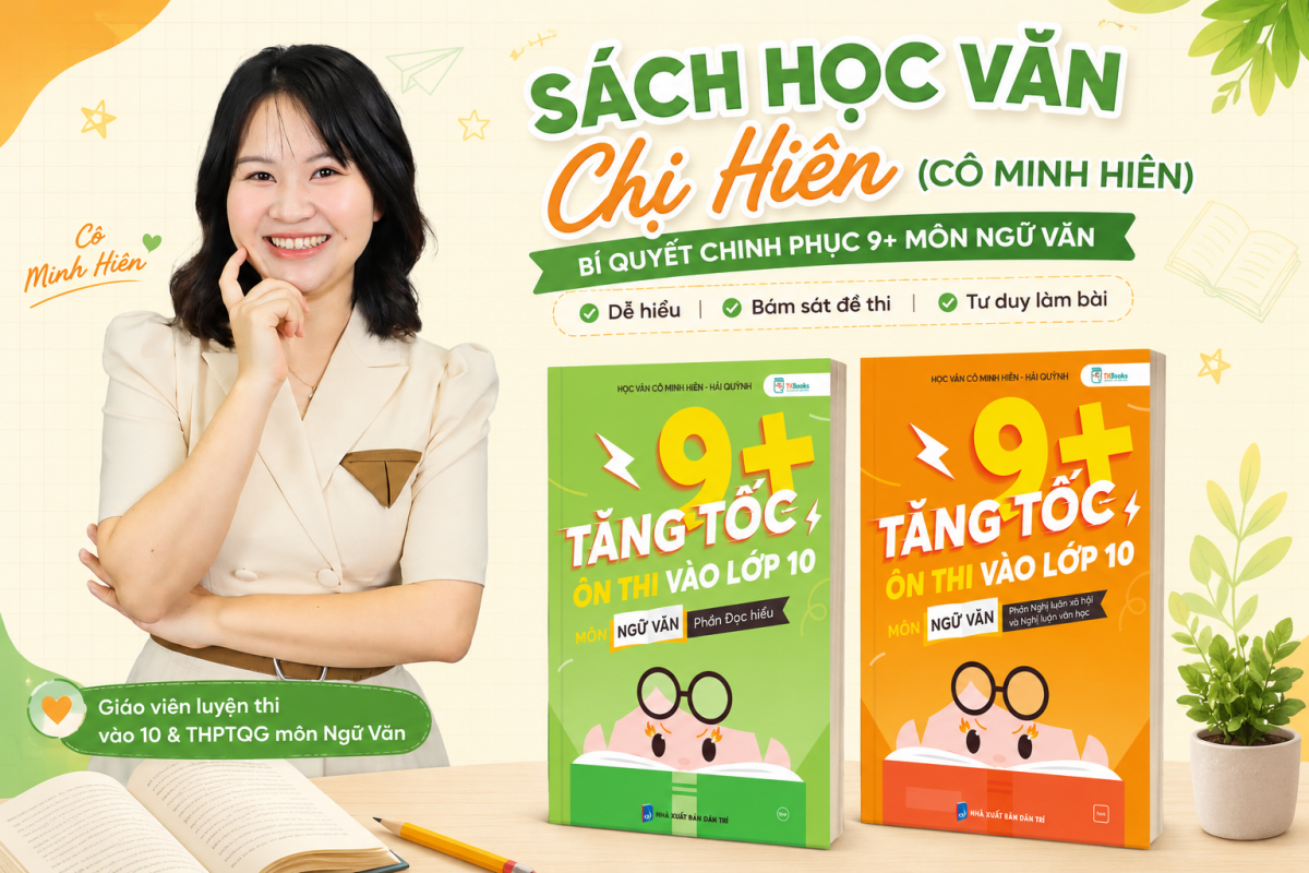 Sách học Văn chị Hiên (cô Minh Hiên) kèm file PDF đọc thử miễn phí
