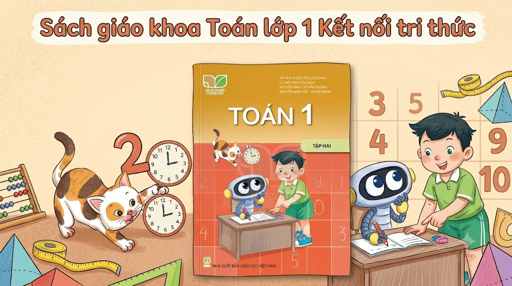 Sách giáo khoa Toán lớp 1 Kết nối tri thức mới PDF