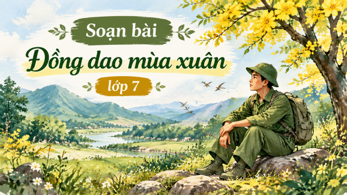 Soạn bài Đồng dao mùa xuân lớp 7 Tập 1 Kết nối tri thức