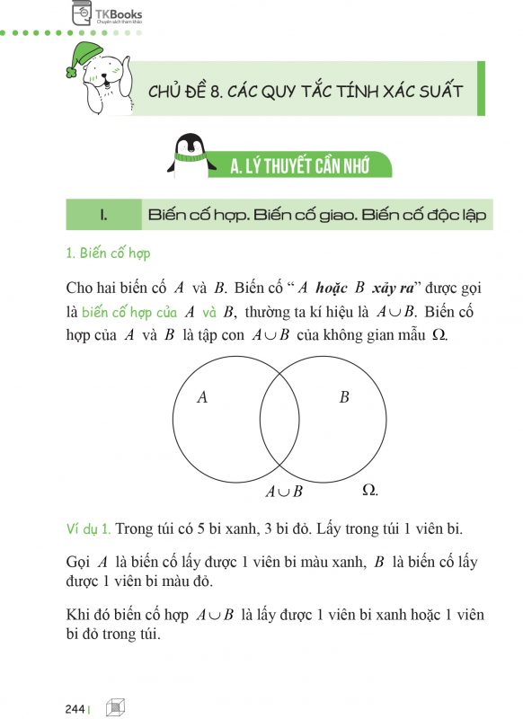 Công thức về Các quy tắc tính xác suất