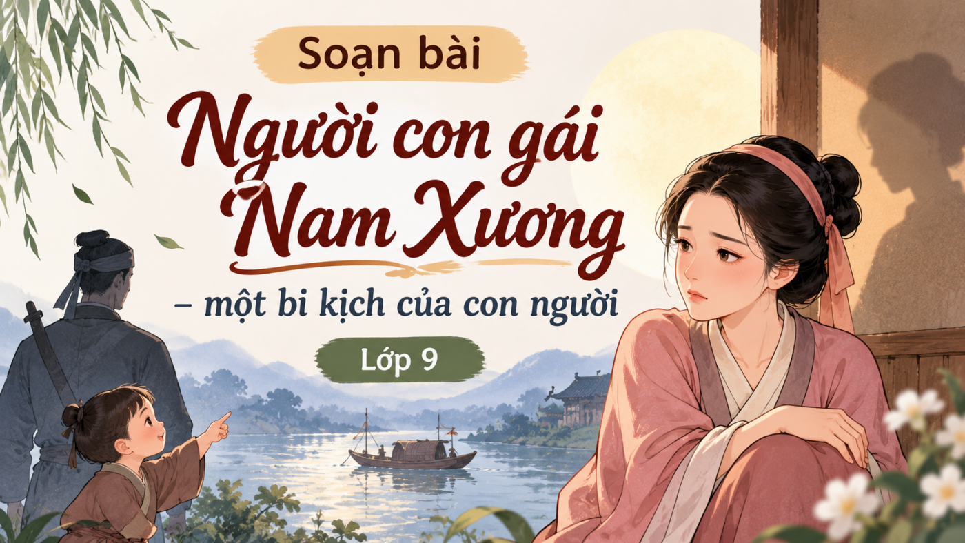 Soạn bài Người con gái Nam Xương - một bi kịch của con người lớp 9 ngắn nhất