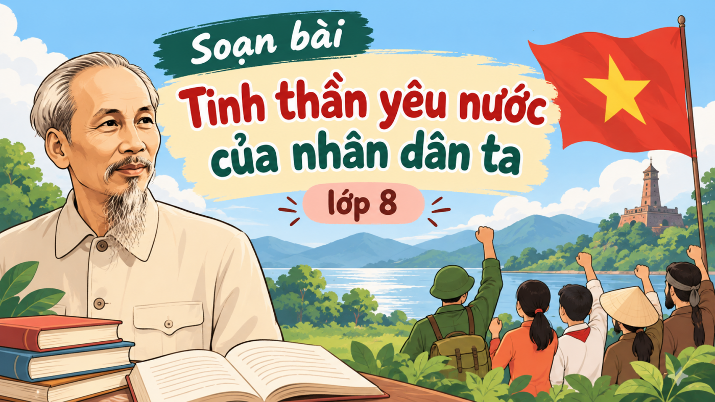 Soạn bài Tinh thần yêu nước của nhân dân ta lớp 8 ngắn nhất PDF