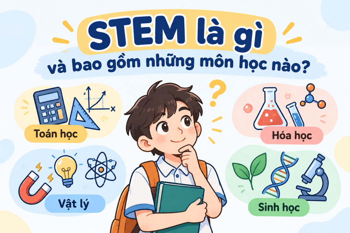STEM là gì và bao gồm những môn học nào?