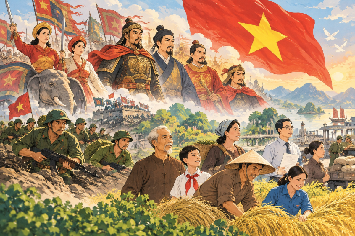 Tinh thần yêu nước của nhân dân ta (Ảnh minh họa)
